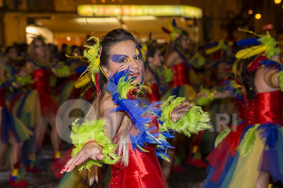 Rua del Carnaval de Les Roquetes del Garraf 2017